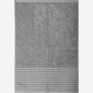 Полотенце махровое серое Basic 30*50см