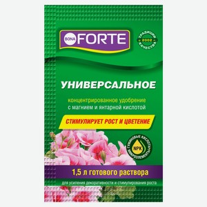 Органо-минеральное удобрение Bona Forte Здоровье Жидкое универсальное, 10 мл