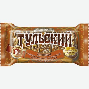 Пряник ТУЛЬСКИЙ с апельсиновой начинкой корицей цукатами, Россия, 140 г