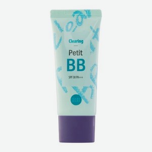 Матирующий ВВ-крем SPF30 для проблемной кожи лица Petit BB Clearing Holika Holika