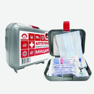 Аптечка первой помощи дорожная 1  Мицар  (футляр 5)