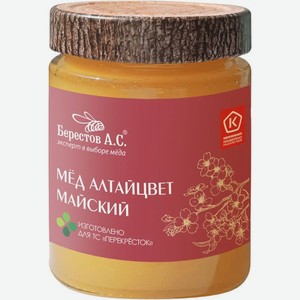 Мёд Берестов А.С. Алтайцвет майский цветочный полифлорный, 320г