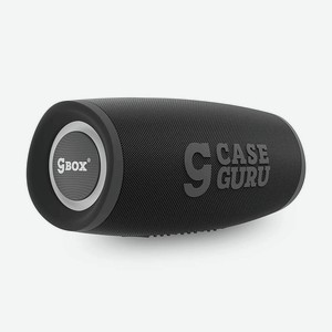 CASEGURU.RU Колонка портативная беспроводная с bluetooth, музыкальная блютуз CGBox Bass с подсветкой, Черный