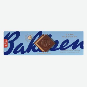 Вафли с молочным шоколадом с начинкой из нежного орехового к