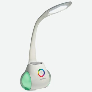 Настольная лампа светильник с органайзером и Bluetooth колон