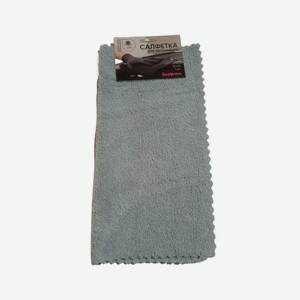 За рулем, Салфетка универсальная 1 шт 40*60 см Край оверлок