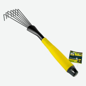 INBLOOM Грабельки 37см, металл с пластиковой ручкой