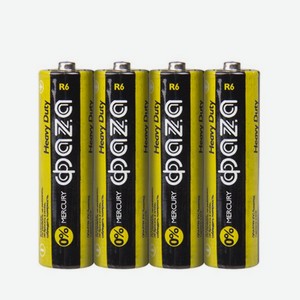 Батарейки R 6 Фaza Heavy Duty 4шт в пленке