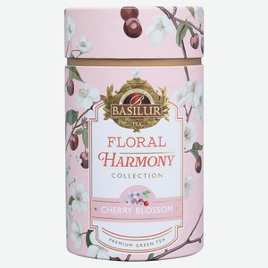 Чай зеленый Basilur Floral Harmony Cherry Blossom Шри-Ланка, 75 г