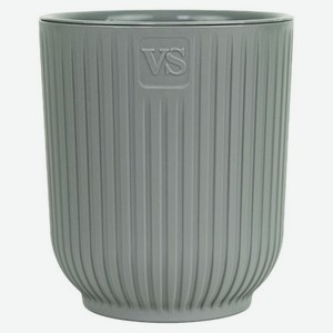 Горшок для цветов VipSet Эйва серый, 13,5 см