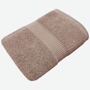 Полотенце Маркет махровое бежевое 50х90см, 1 шт