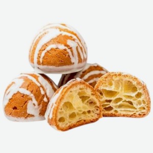 Печенье Печкис сдобное в белой глазури, Цена за 100 г