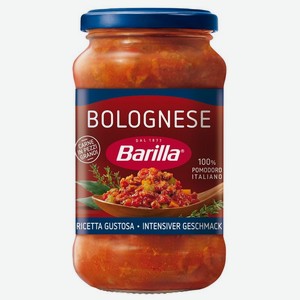 Соус томатный Barilla Болоньезе с говядиной и свининой, 400г, 400 г