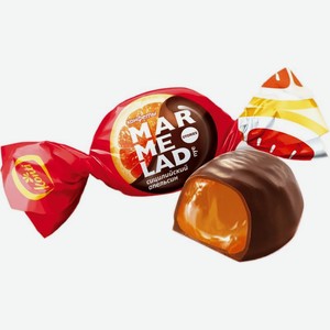 Конфеты Konti Cицилийский апельсин, Цена за 100 г