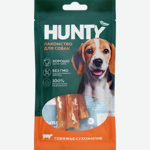 Лакомство для собак HUNTY Говяжье сухожилие, 50г
