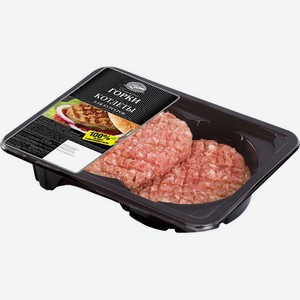 Котлеты Ближние Горки для бургера из свинины охлажденные 200г