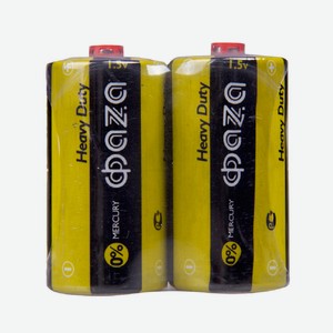 Батарейки R14 Фaza Heavy Duty 2шт в пленке