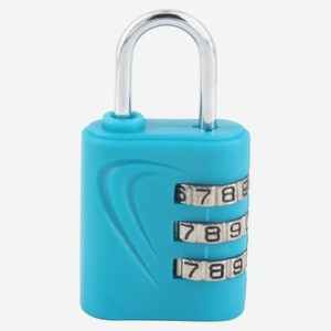 Замок для чемодана Airport кодовый синий