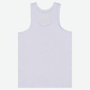 Майка мужская белая, размер 48-50