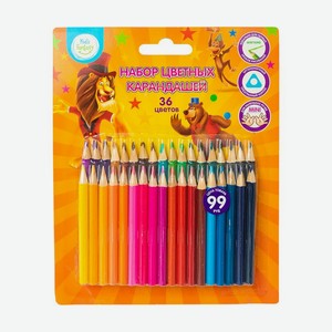 Набор цветных карандашей, Hupper Dupper, 10 шт., в ассортименте