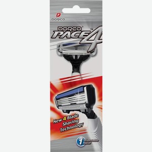 Одноразовый станок для бритья Dorco Pace 4 мужской 4 лезвия