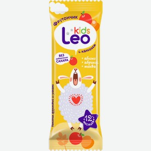 Батончик Leo Kids яблоко курага с 12 месяцев 20г