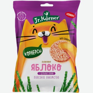 Мини хлебцы Jr.Korner рисовые с яблочным соком 30г