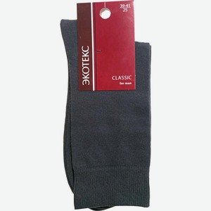 Носки мужские Экотекс демисезонные черные р. 25