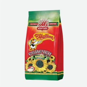Семена подсолнечника ОТ МАРТИНА отборные 100г