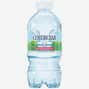 Вода Сенежская питьевая негазированная, 330мл