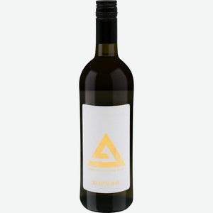 Вино АРГОВИНО Шардоне белое полусладкое, 0.75л, Россия, 0.75 L