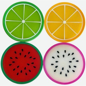 Набор подставок под чашки, 4шт