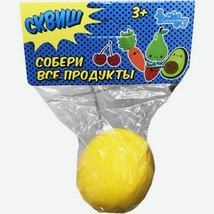 Игрушка-сквиш ABK Групп фрукты и овощи 16,6г 5.5*4.5*4.5см