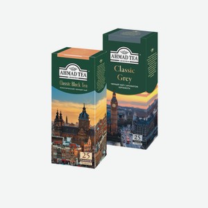 Чай Ahmad Tea Черный В Ассортименте 25пак