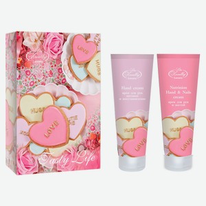 Подарочный набор Liss Kroully крем для рук 75 мл + крем для рук и ногтей 75 мл