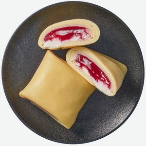 Конвертики с сырным кремом и малиновой начинкой Перекрёсток Select, 140г, 140 г