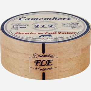 Сыр мягкий FLE Камамбер с белой плесенью 50%, без змж, 125г