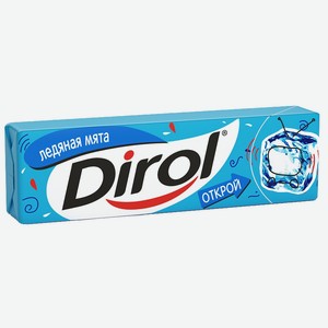 Жев.резинка Dirol Ледяная мята 13,6г