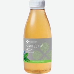 Чай холодный зелёный безалкогольный негазированный Маркет, 500мл