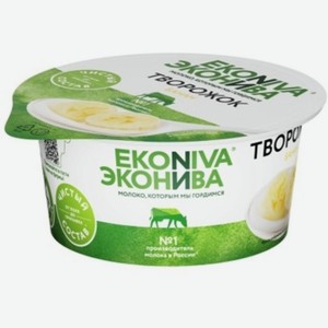 Продукт творожный ЭкоНива с бананом 5%, 125г