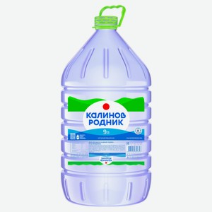 Вода «Калинов Родник» питьевая, для кулера, 9 л