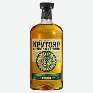 Виски «Крутояр» Гречишный Россия, 0,7 л