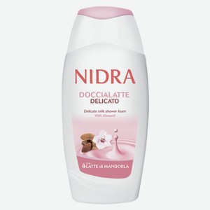 Пена-молочко для душа Nidra Деликатная с молочными протеинами Италия, 250 мл
