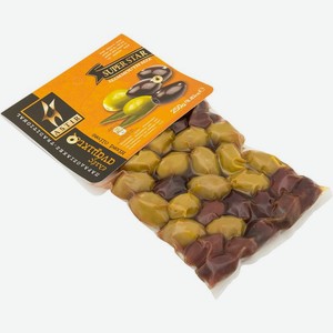 Оливки Astir Ассорти традиционное с косточкой 250г, 250 г