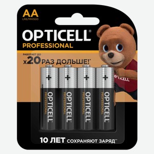 Батарейки Opticell Professional AA 4шт