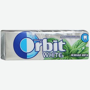 Жевательная резинка Орбит White Нежная мята, 13,6 г
