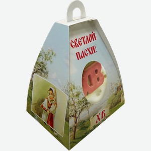 Масса творожная РОСТАГРОЭКСПОРТ Пасха с изюмом 20%, без змж, 500г