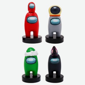 AMONG US Набор фигурок-штампиков 3 серия (герой в зеленой шапке), 1 шт