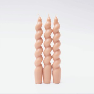 BYGY BY GOLUBOVSKAYA YAKANINA Набор декоративных свечей, Бежевый