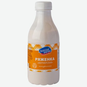 БЗМЖ Ряженка Зелесский фермер 3,5% 450г